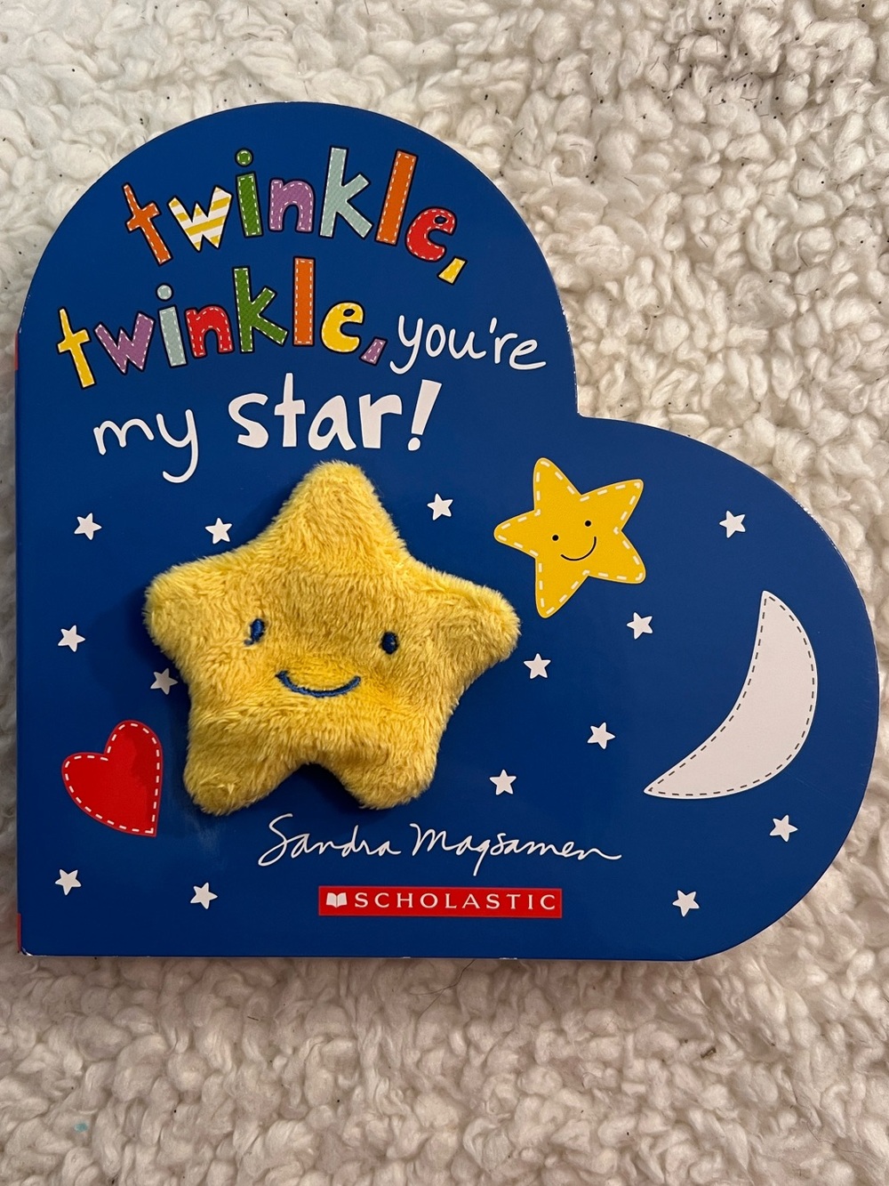 Sandra Magsamen "Twinkle, Twinkle, You're My Star" Finger Puppet Board Book